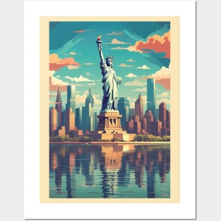 Stature of Liberty New York Posters and Art